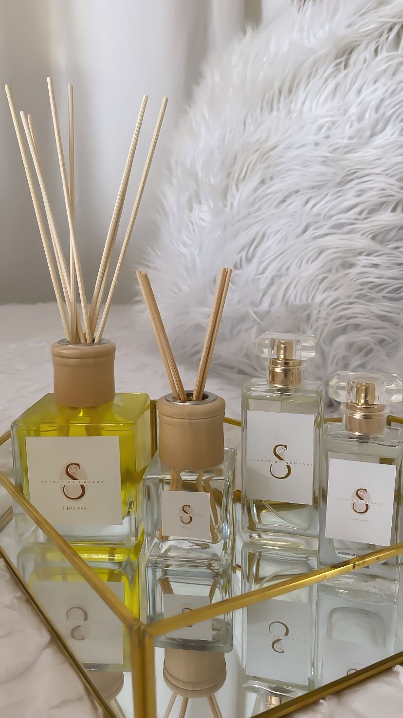 200ml & 50ml diffuser and 50 & 30ml perfume