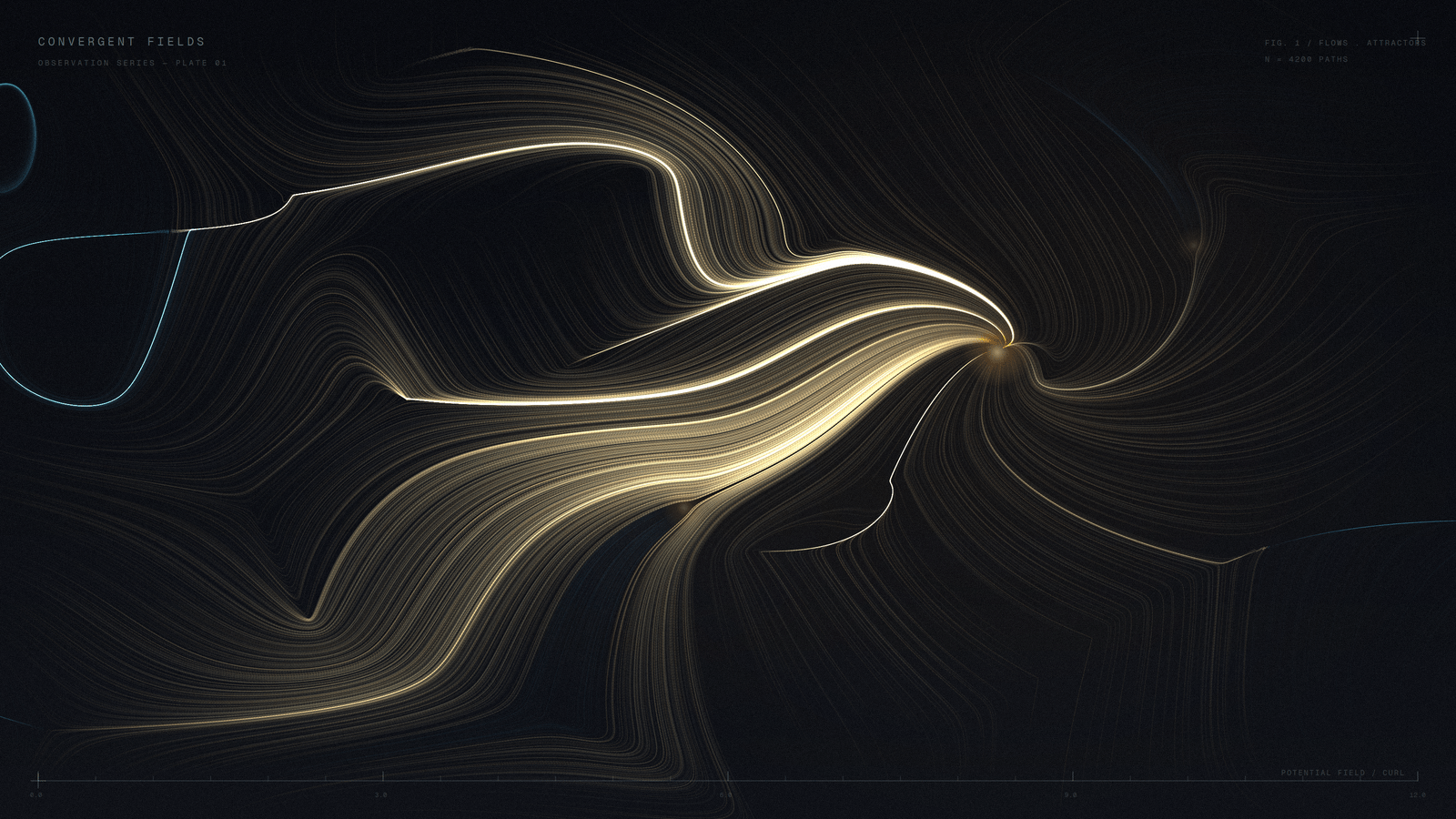 Order discovered inside motion — the study of how countless small movements resolve into a few inevitable centers.
