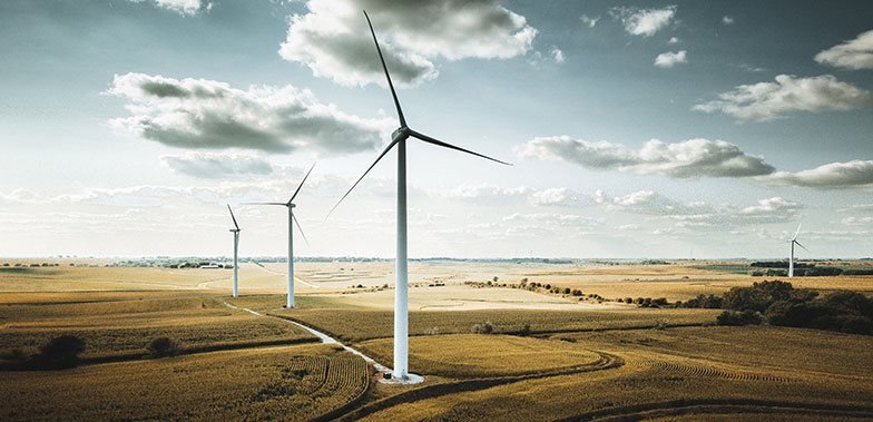 green energy wind farm