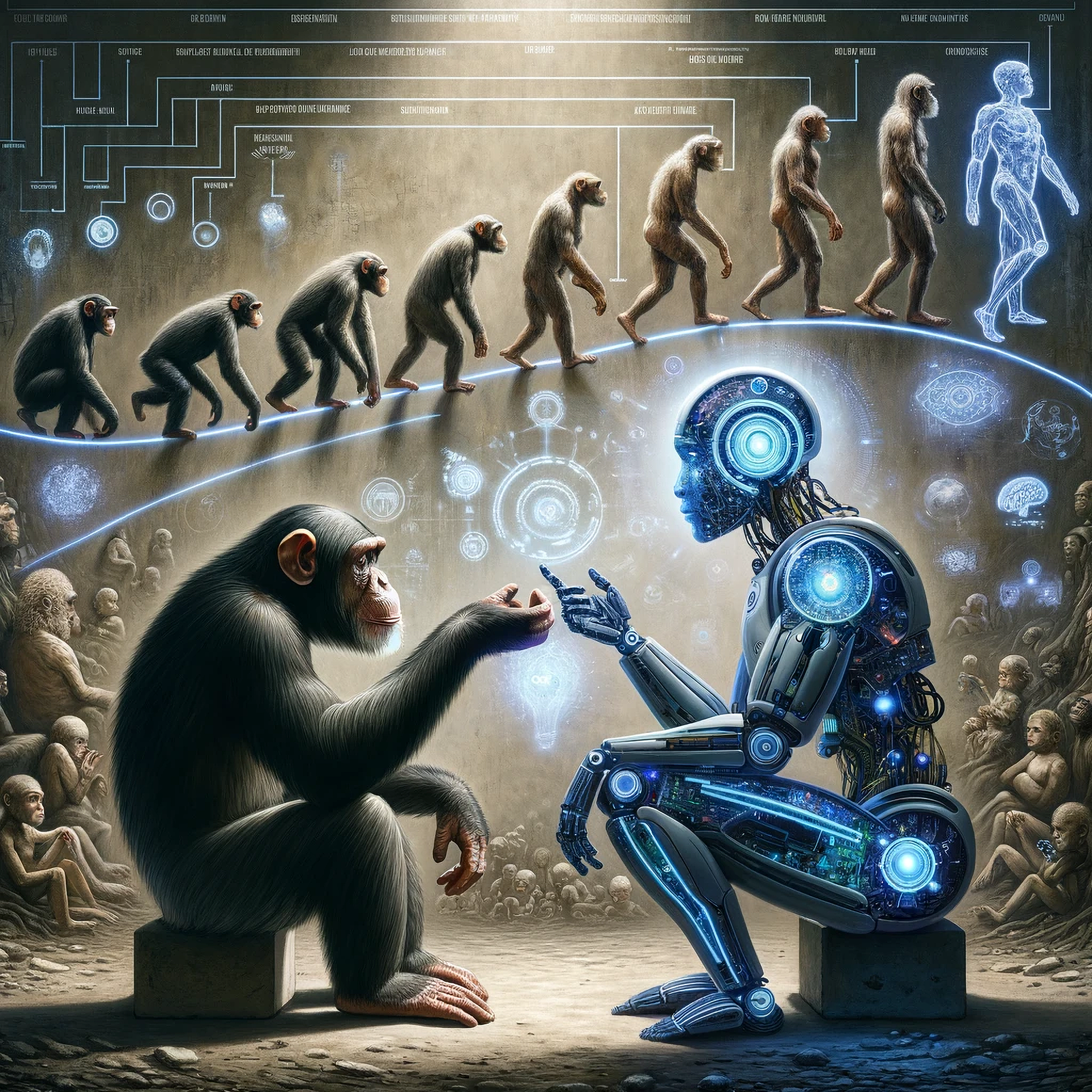ai-generated-evolution-robot