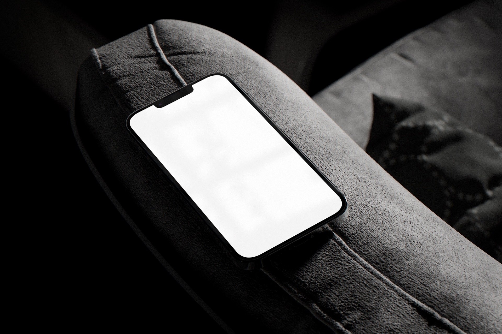 cellphone on a table