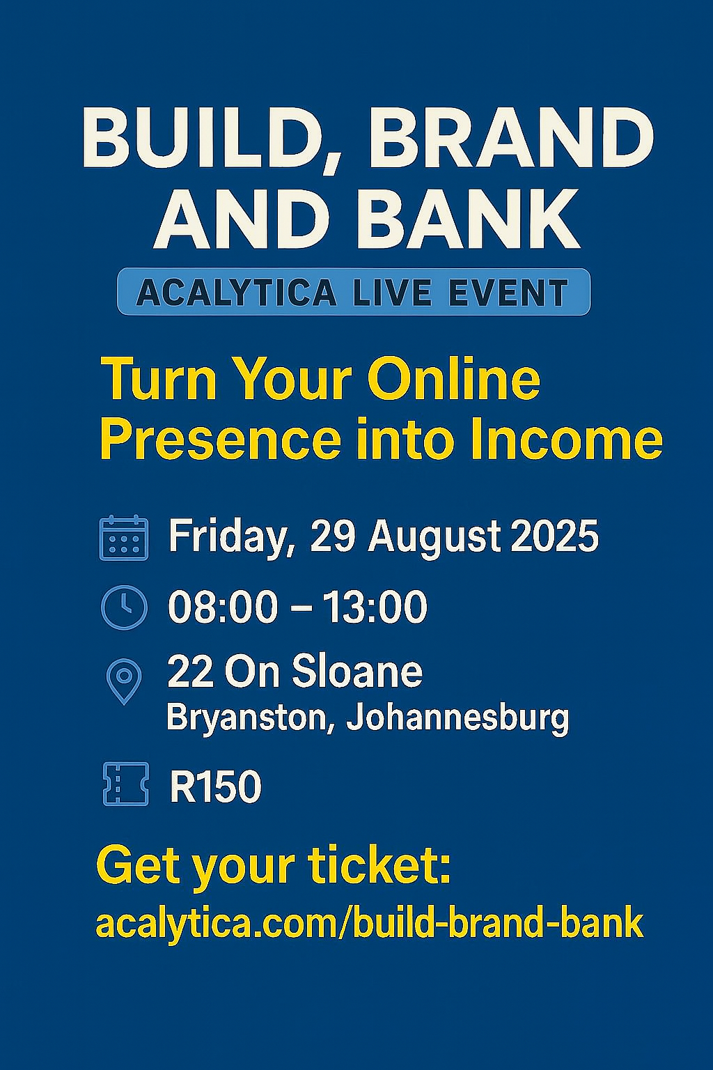 events in johannesburg this august