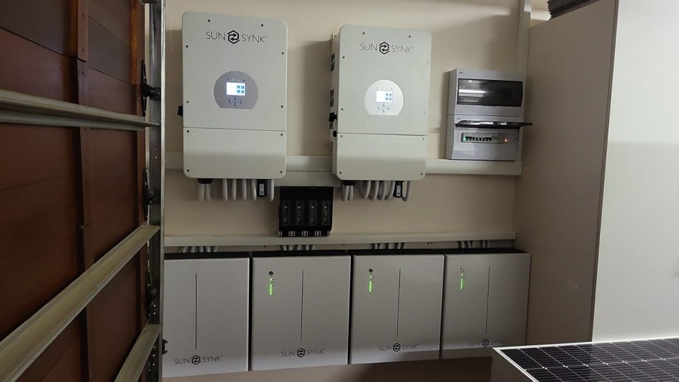 gwasa electrical installing a solar panel