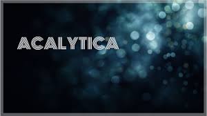 an image inscribed Acalytica