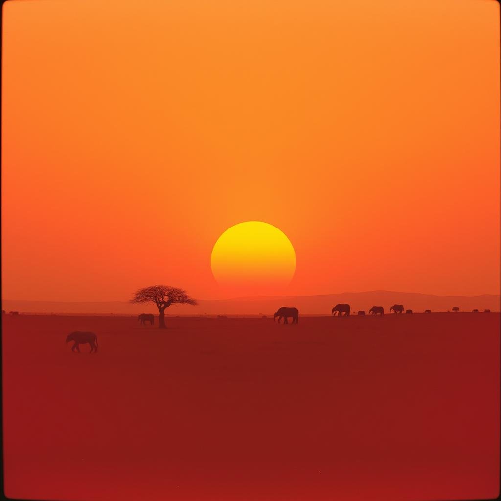 the rising sun