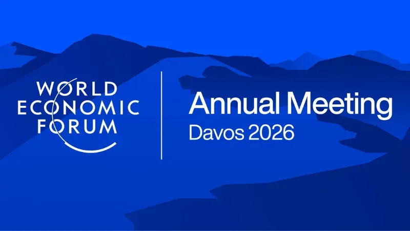 world economic forum 2026 banner