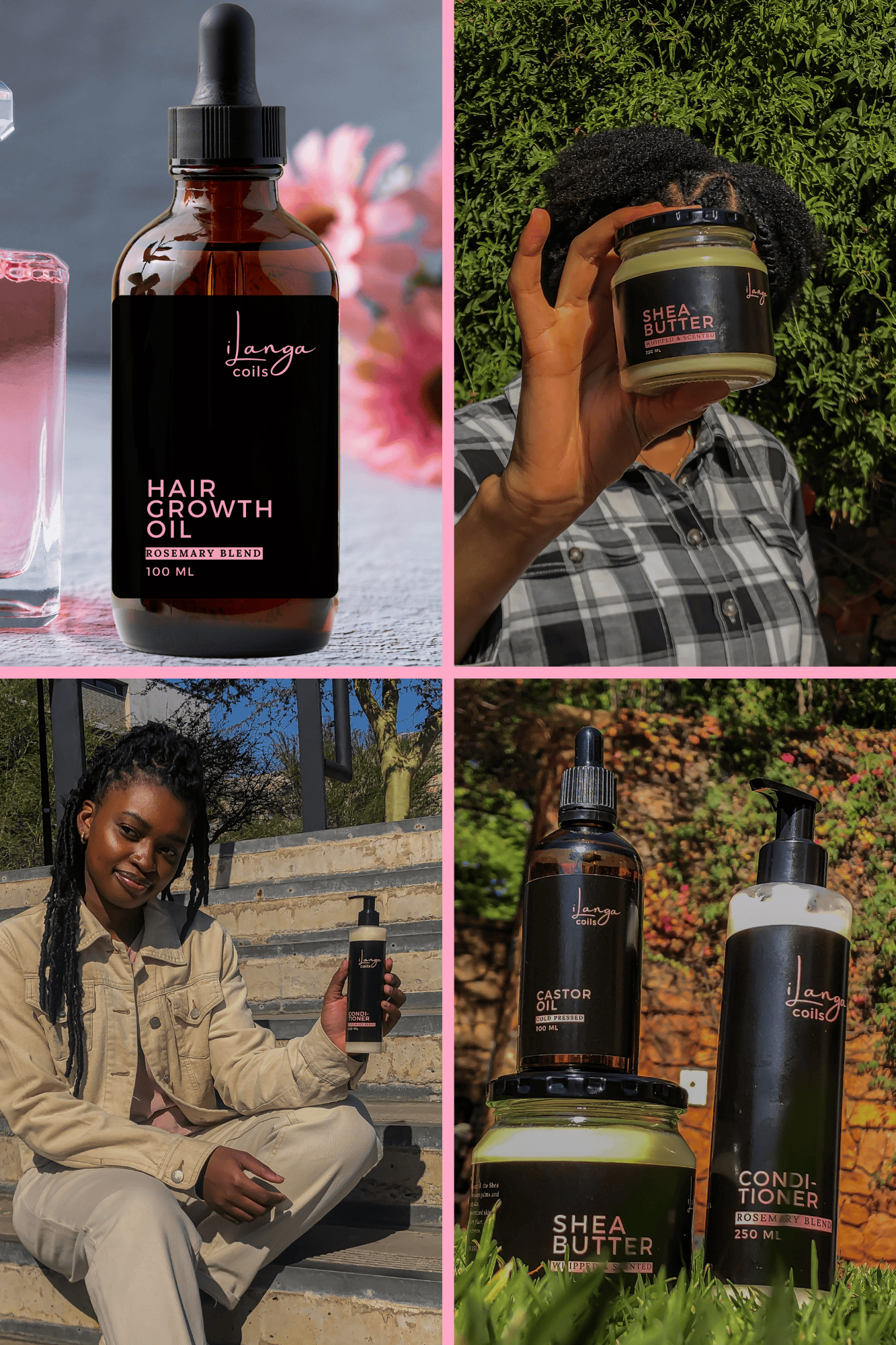 Ilanga Coils hair growth oil