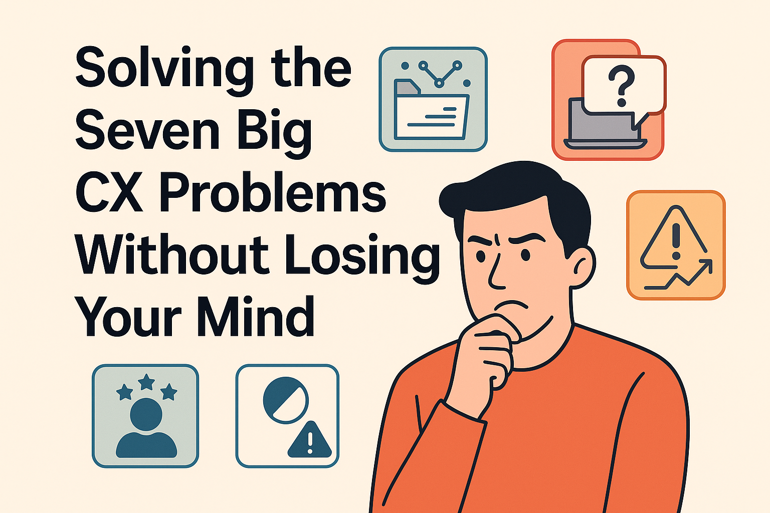 Discover practical, no-nonsense solutions to the biggest customer experience challenges—data silos, inconsistent channels, over-personalisation, scaling, metrics, recovery, and changing expectations.