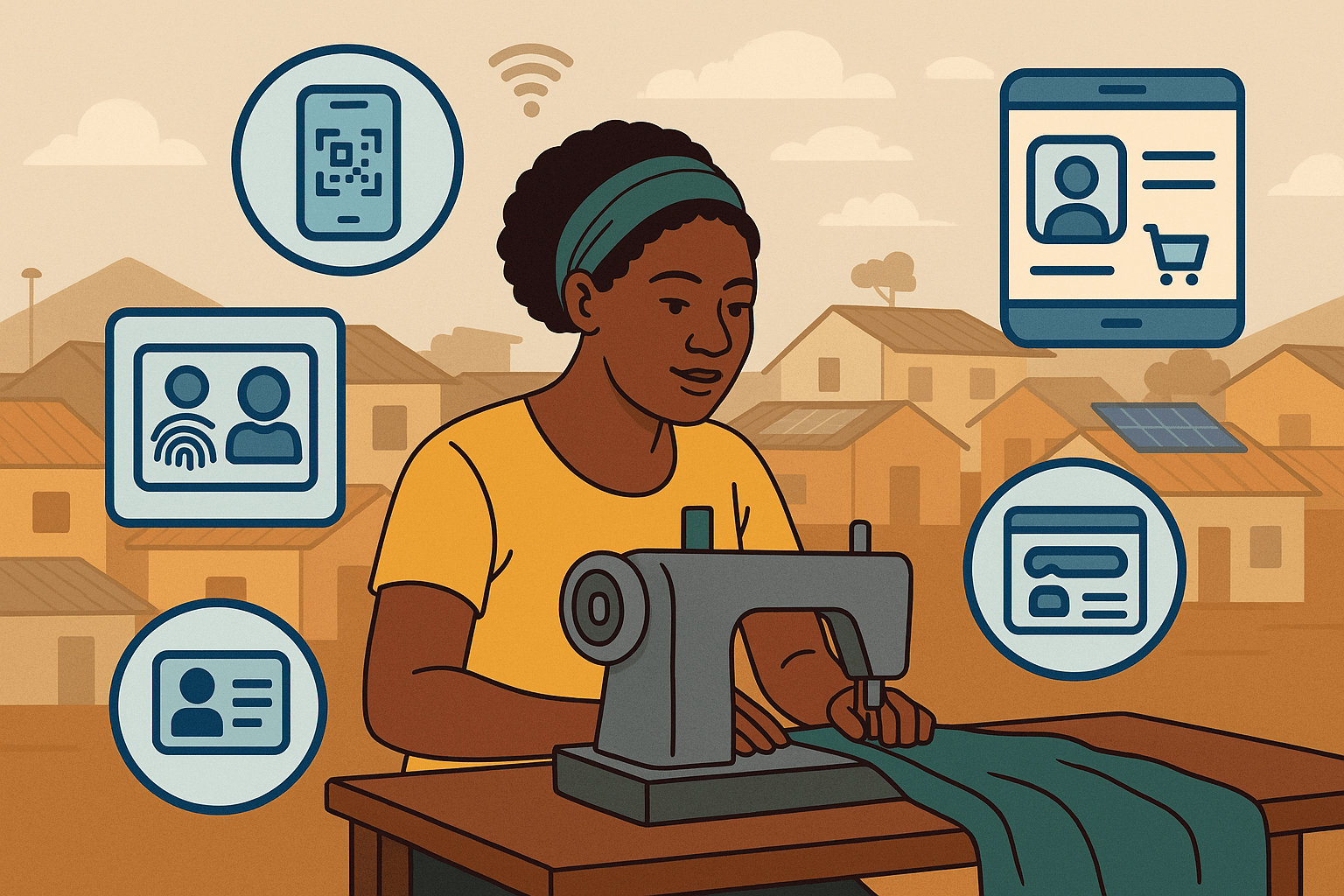 Nandi, A Seamstress with Digital Ambition