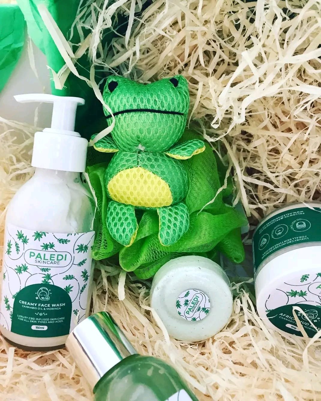 paledi skincare product showcase