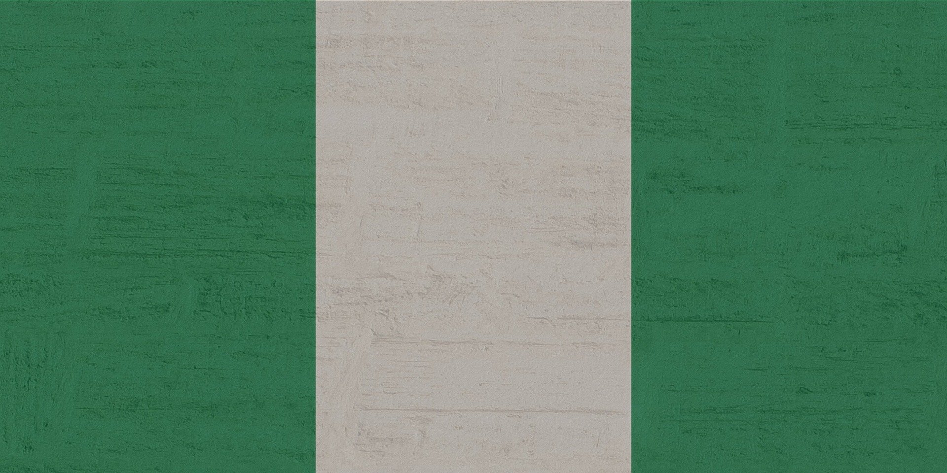 The Nigerian flag