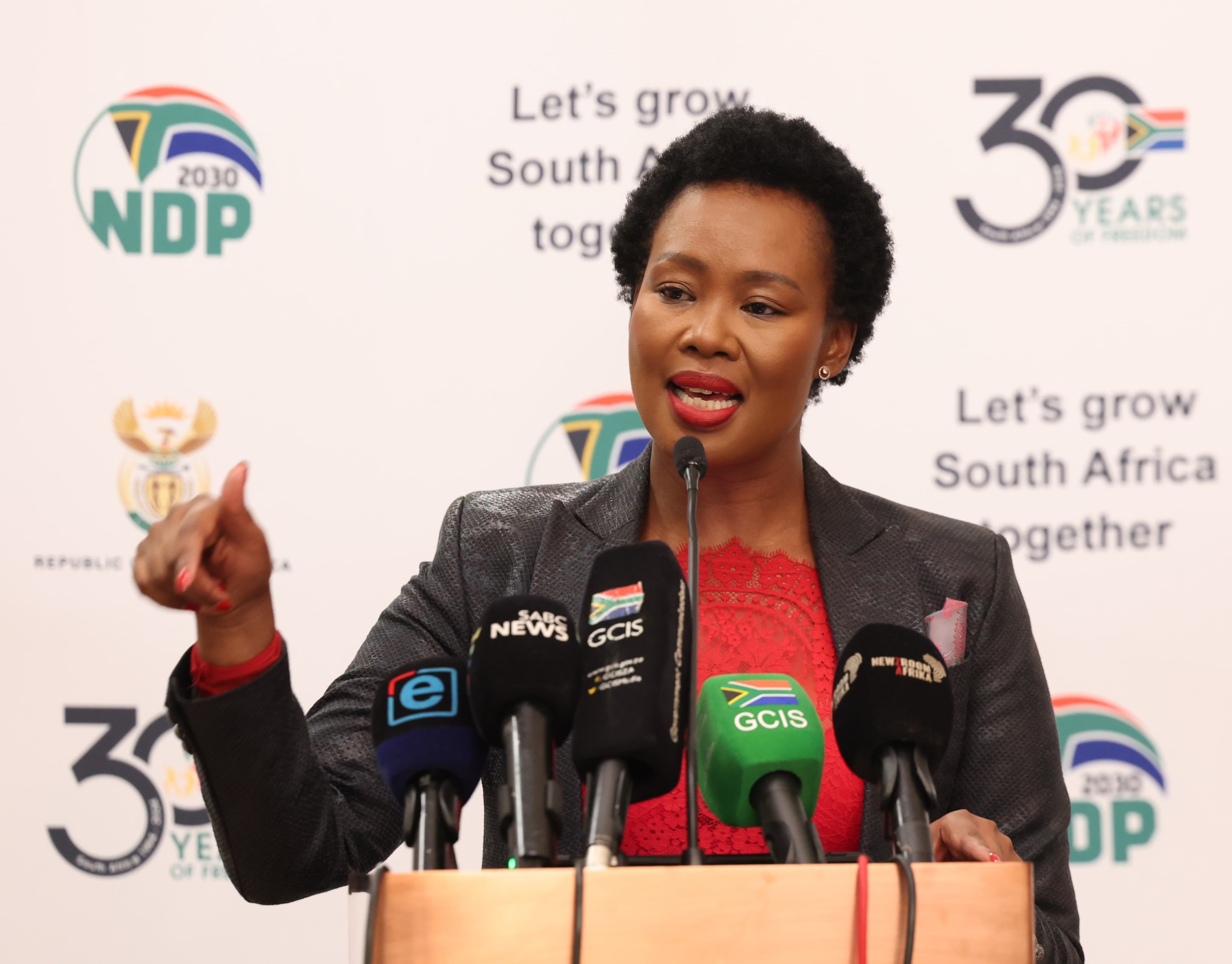 Portrait of Stella Ndabeni Abrahams