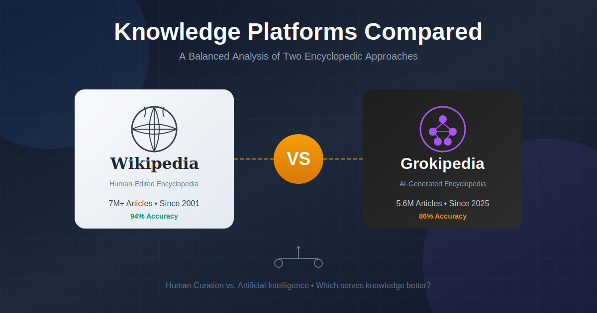 a balanced analysis of two encyclopaedic approaches