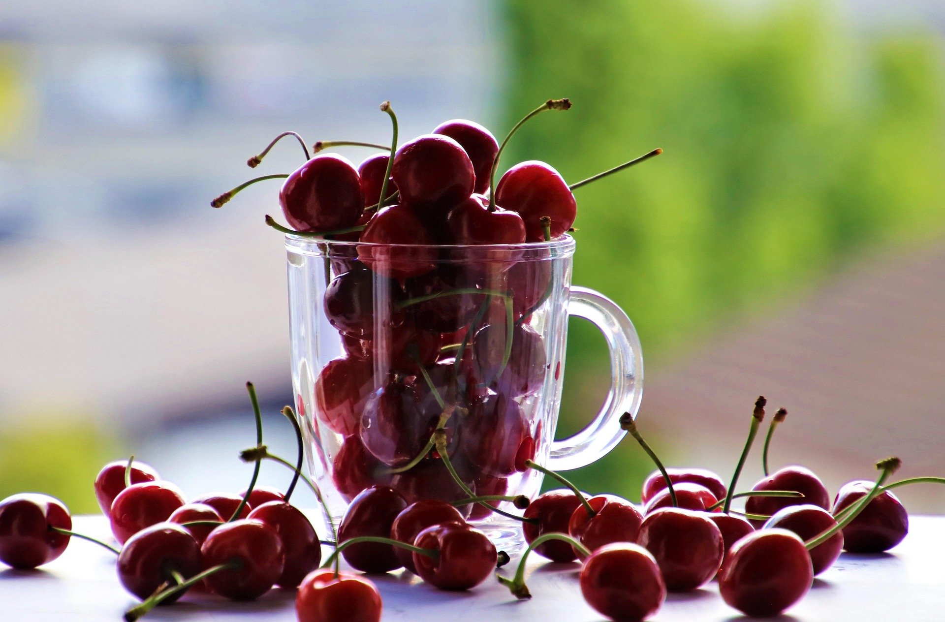 cherries-fruit-the-cup-glass