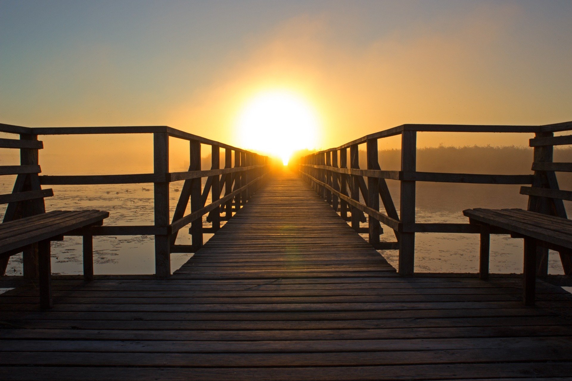 sunrise at the beach