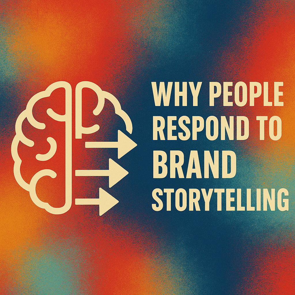 Abstract Brand Storytelling Illustration
