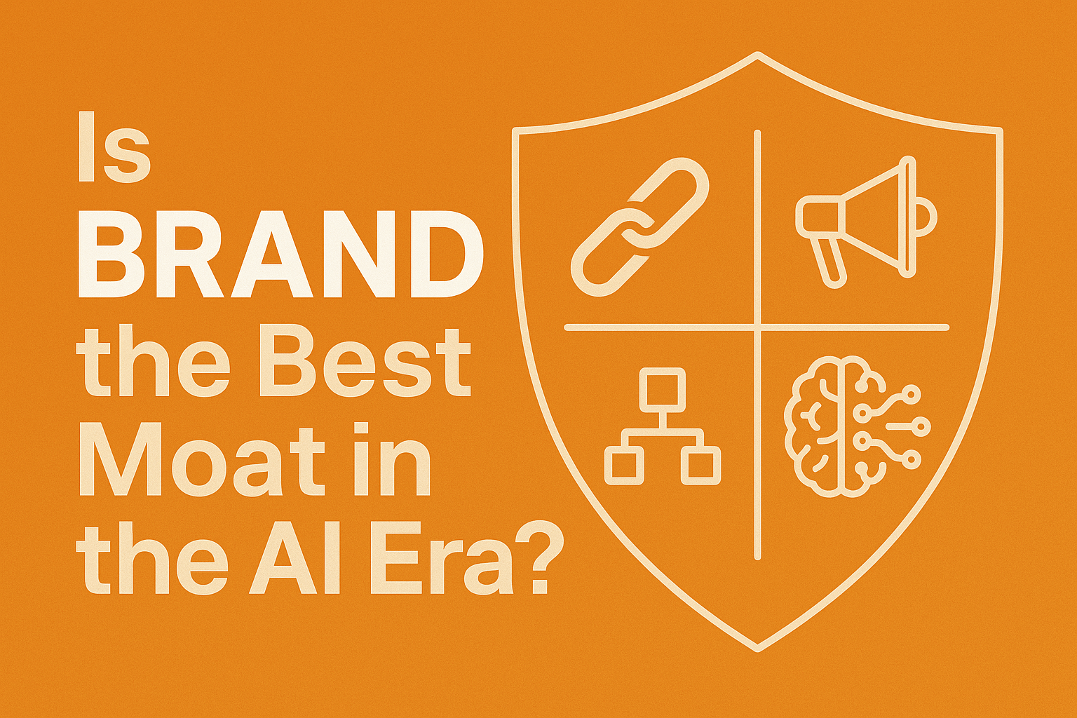 Futuristic AI Brand Fortress