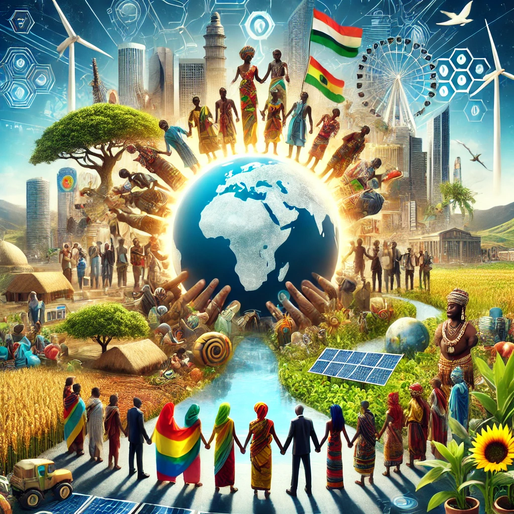 a visual representation of the aspirations of Agenda 2063
